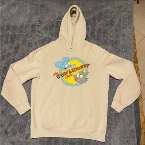 H&M Divided Hoodie Itchy And Scratchy Show The Simpsons Size Medium Men’s M